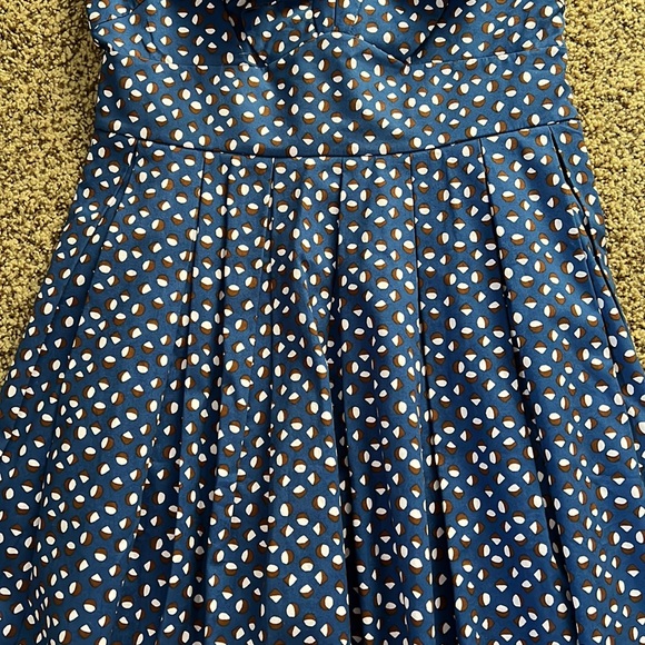 ♠️ Kate Spade geo dot poplin dress ♠️ - Picture 5 of 10